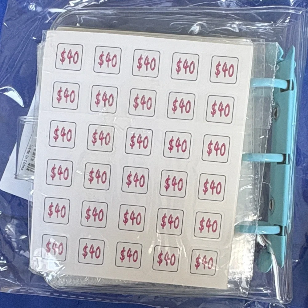 $1000 Savings Challenge Binder